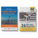 Sách - Combo Cảm Hứng Thể thao - Không bao giờ ngừng chạy - 26 Giải chạy marathon - Pandabooks
