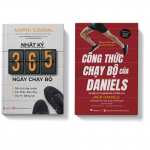 Combo Chạy Bộ Công Thức Chạy Bộ Của Daniels + Nhật Ký 365 Ngày Chạy Bộ